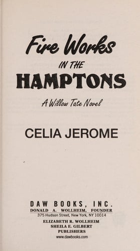 Fire Works in the Hamptons (Willow Tate Novel)