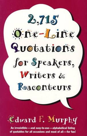 2,715 One-Line Quotations