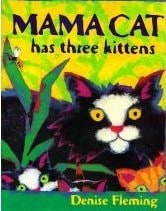 Mama Cat Has Three Kittens