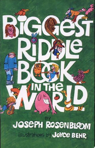 Biggest Riddle Book in the World