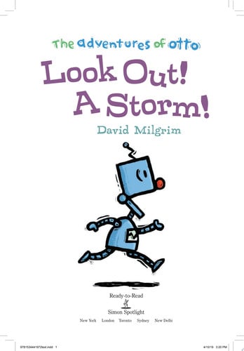 Look Out! A Storm!: Ready-to-Read Pre-Level 1 (The Adventures of Otto)