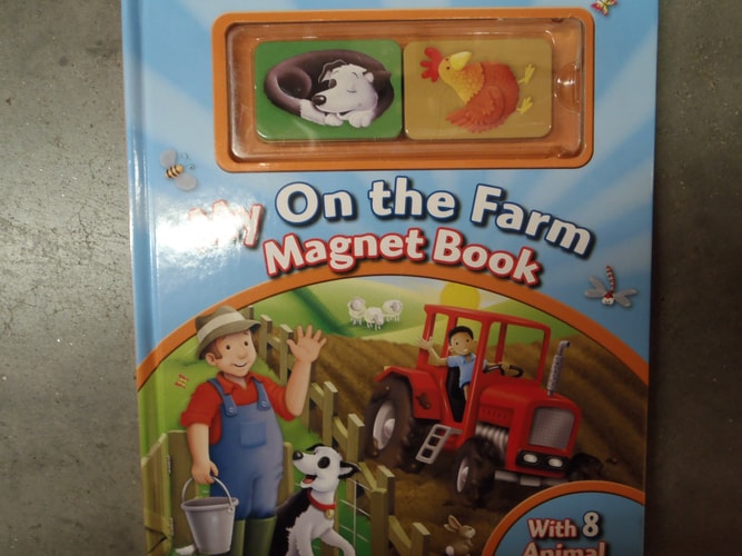 My on the Farm Magnet Book