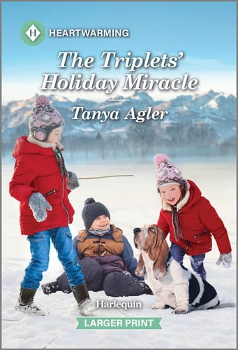 The Triplets' Holiday Miracle: A Clean and Uplifting Romance (A Violet Ridge Novel, 1)