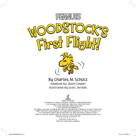 Woodstock's First Flight!