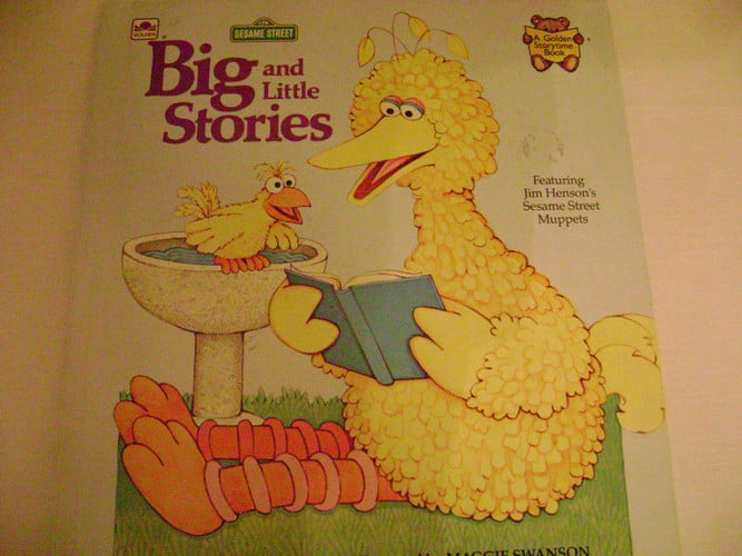 Big and Little Stories: Featuring Jim Henson's Sesame Street Muppets (Golden Storytime Book)