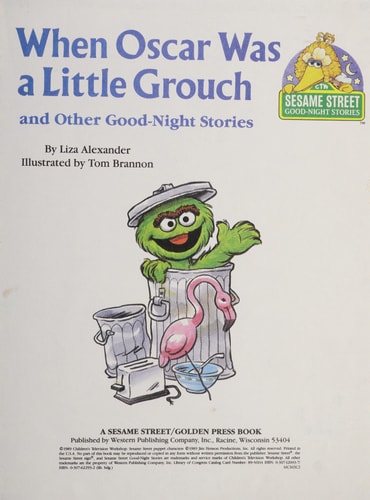 When Oscar was a Little Grouch, and Other Good-night Stories