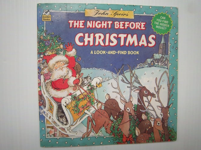 John Speirs' The Night Before Christmas A Look-and-find Book