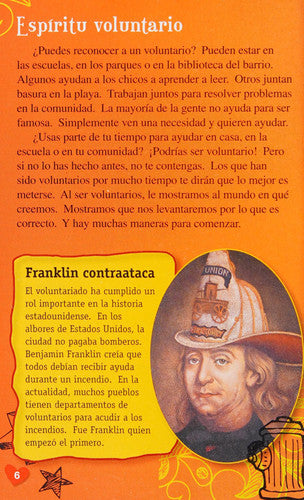 Teacher Created Materials - TIME For Kids Informational Text: Una mano al corazón: Mejorando las comunidades (Hand to heart: Improving Communities) - Grade 4 - Guided Reading Level S