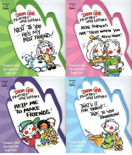 Dear God, Prayers and Letters Set of 4