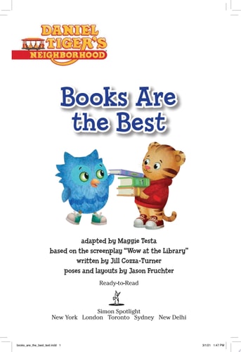Read with Daniel Tiger! (Boxed Set) Books Are the Best; Clean-Up Time!; Daniel Goes Camping!; Daniel Visits a Pumpkin Patch; My Family Is Special; We Can Ride Down the Slide