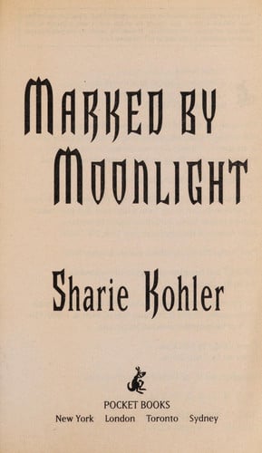 Marked by Moonlight (Moon Chasers, Book 1)