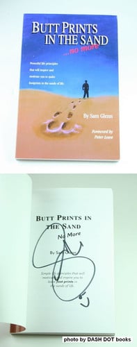 Butt Prints in the Sand .... no more