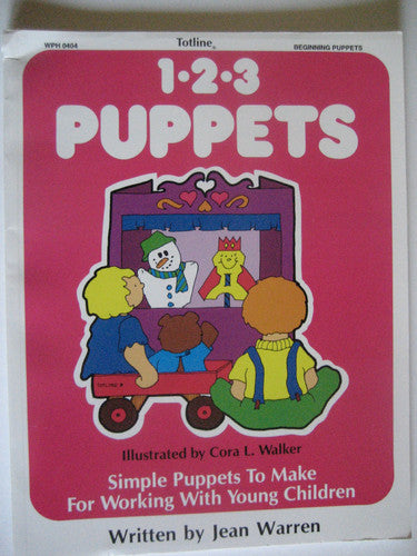 Totline 123 Puppets (1 2 3 Series: Language Ages 2-6)
