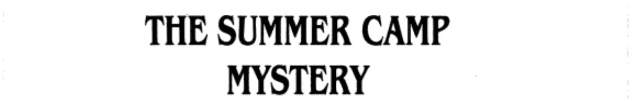The Boxcar Children The Summer Camp Mystery