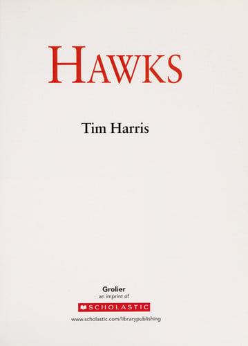 Hawks (Nature's Childen)