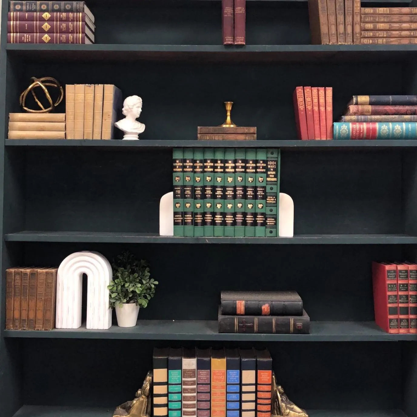 Non-fiction Books by the Foot: The Encyclopedia of Photography, Decorative Hardcover Set, Display Hardcovers
