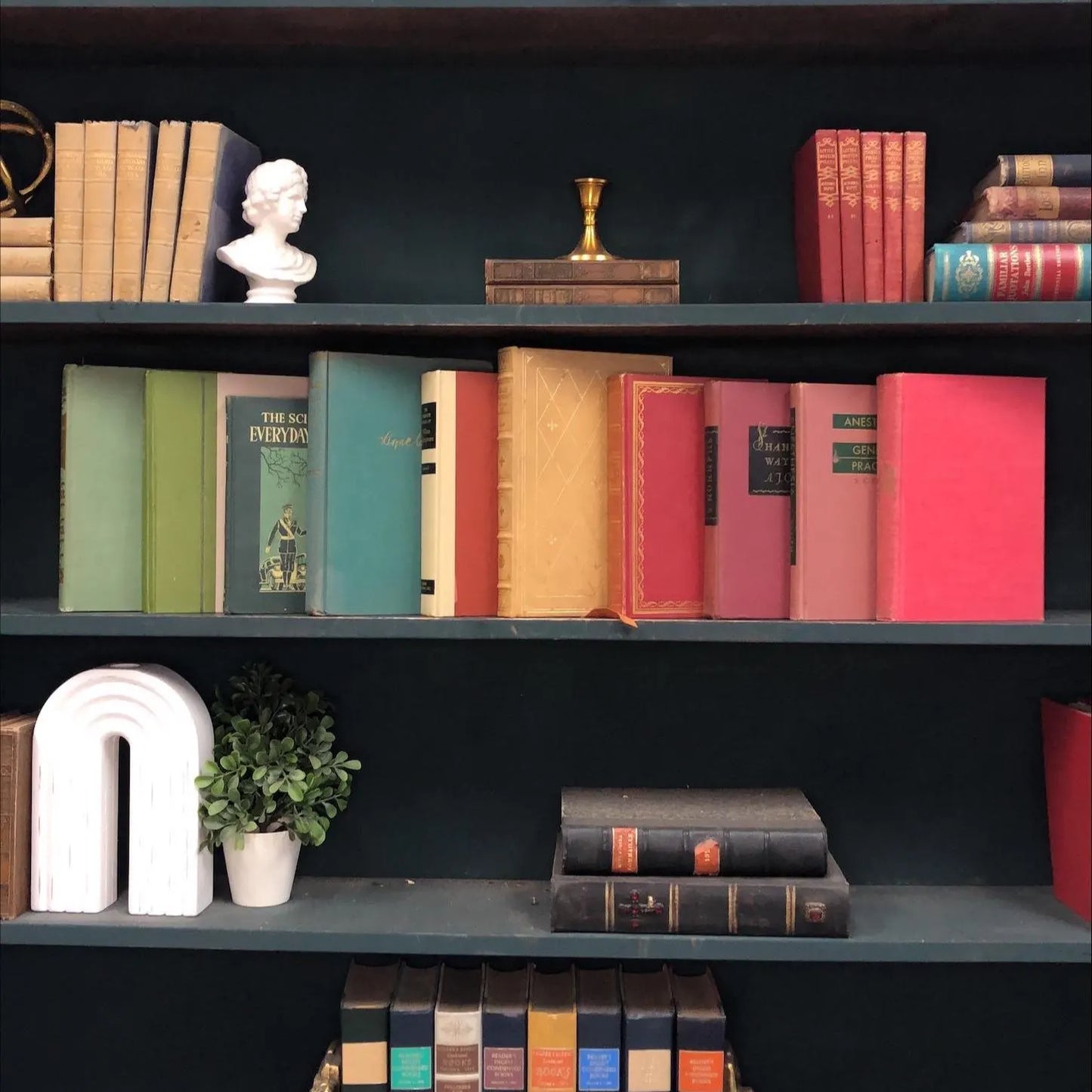 Books by Color | Designer Decor, Hardcover Novels