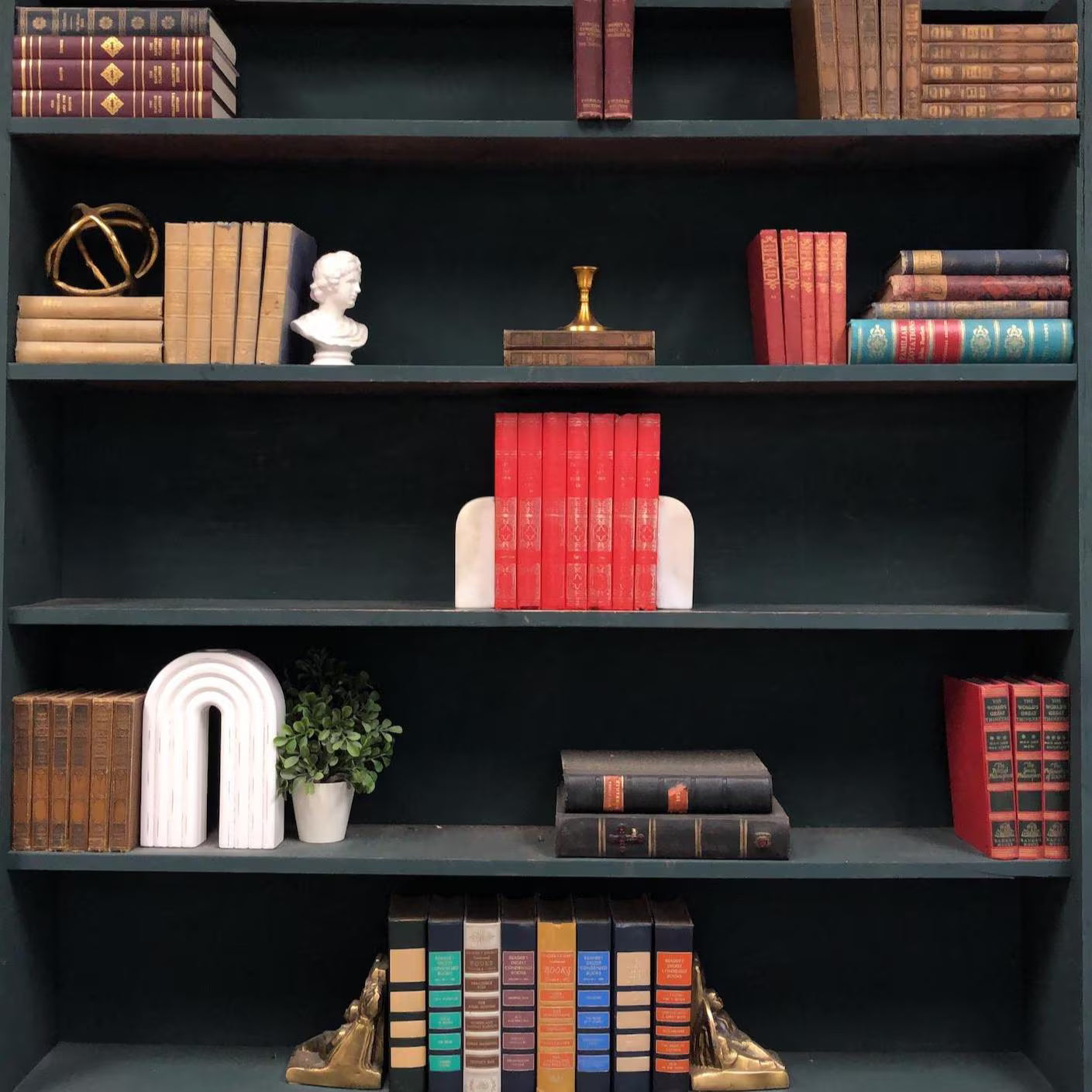 Classic Books by the Foot: World's Greatest Literature, Hardcover Set, Display Hardcovers