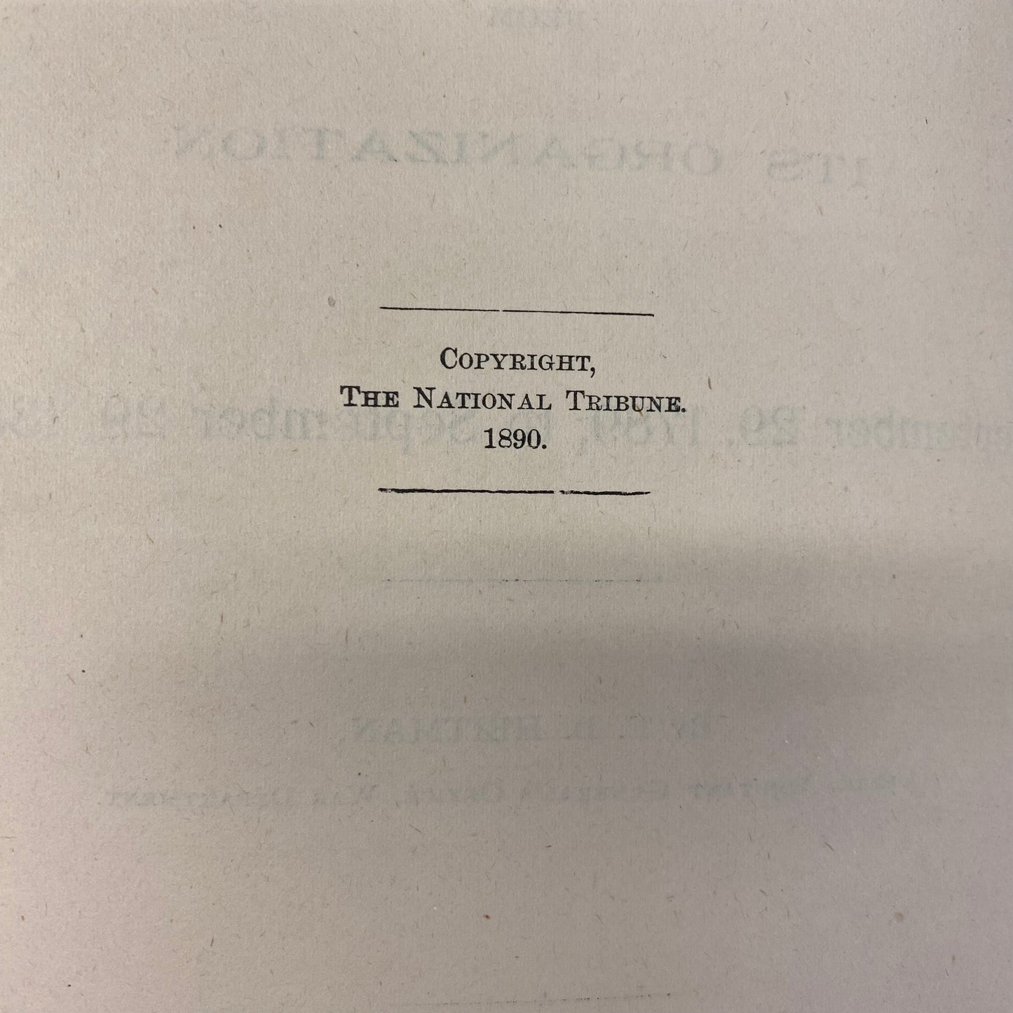 Historical Register of the U. S. Army from its Organization - F. B. Heitman - 1889