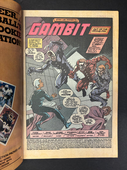 The Uncanny X-Men - Chris Claremont - First full appearance of Gambit - 1990