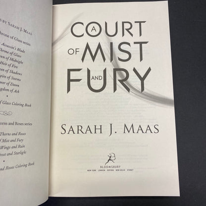 A Court of Thorns and Roses Trilogy - Sarah J. Mass - 2017