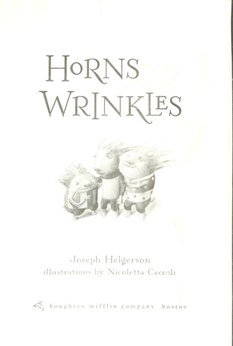 Horns and Wrinkles