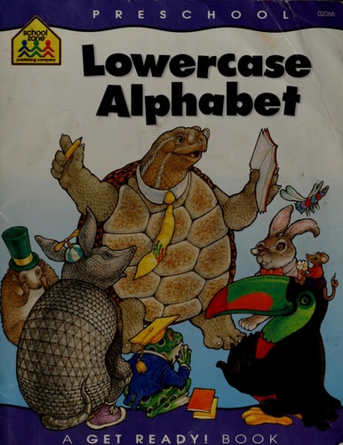 School Zone - Lowercase Alphabet Workbook - 32 Pages, Ages 3 to 5, Preschool to Kindergarten, ABC's, Letters, Tracing, Printing, Writing, Manuscript, and More (School Zone Get Ready!™ Book Series)
