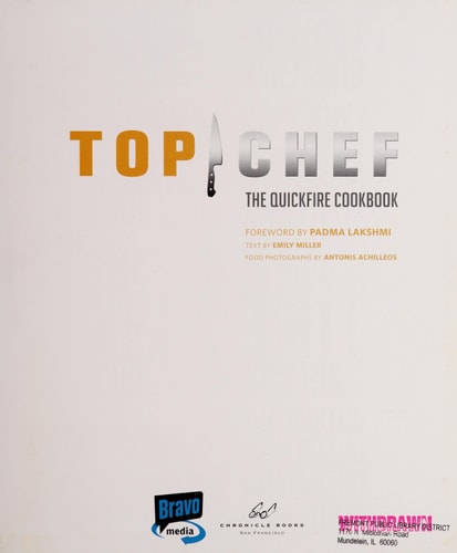 Top Chef: The Quickfire Cookbook