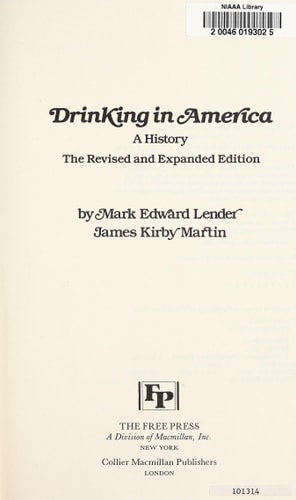 Drinking In America: A History