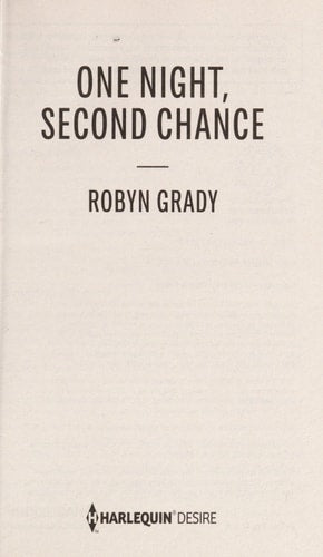 One Night, Second Chance (The Hunter Pact)