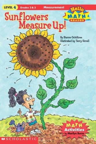 Sunflowers Measure Up! (Hello Math Reader)