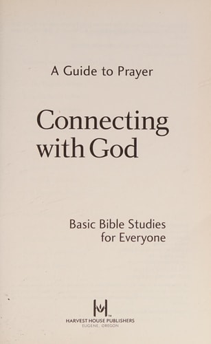 Connecting with God (Stonecroft Bible Studies)