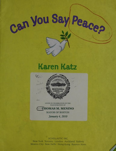 Can You Say Peace?