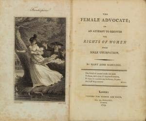 The Female Advocate 1799 (Revolution and Romanticism, 1789-1834)