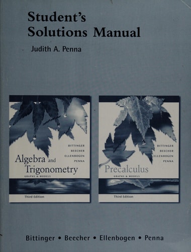 Student's Solutions Manual