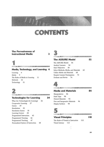Instructional Media and Technologies for Learning (7th Edition)