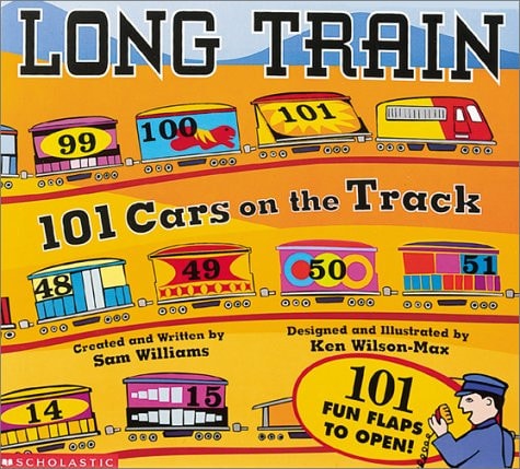 Long Train 101 Cars on the Track