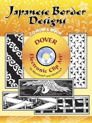 Japanese Border Designs CD-ROM and Book (Dover Electronic Clip Art)