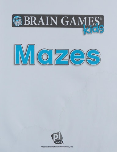 Brain Games Kids Mazes