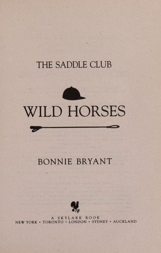 Wild Horses (Saddle Club(R))