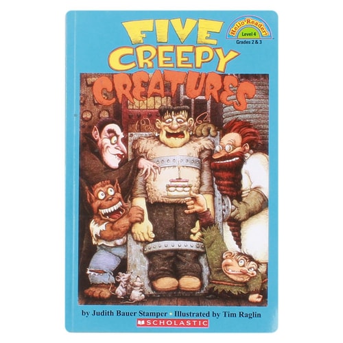 Five Creepy Creatures (level 4) (HELLO READER LEVEL 4)