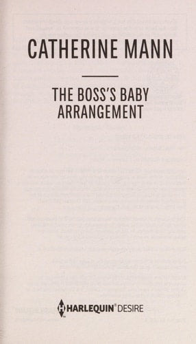The Boss's Baby Arrangement (Billionaires and Babies)