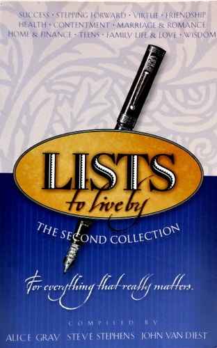 Lists to Live By: The Second Collection