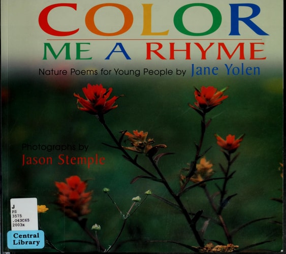 Color Me a Rhyme: Nature Poems for Young People