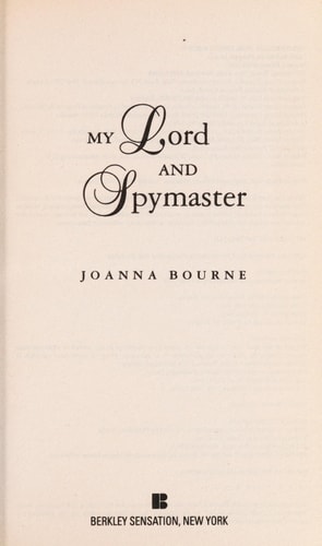 My Lord and Spymaster (The Spymaster Series)