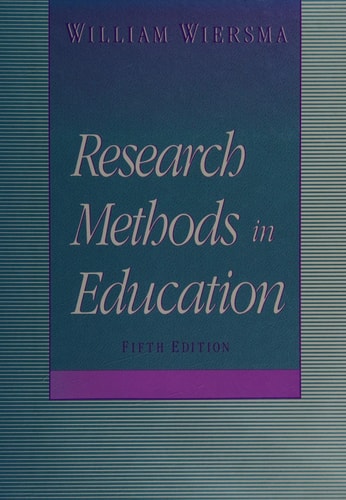 Research methods in education: An introduction
