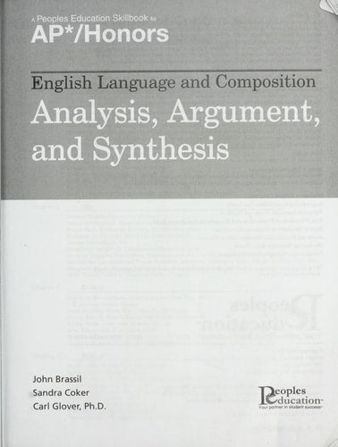 Analysis, Argument, and Synthesis (AP Honors)