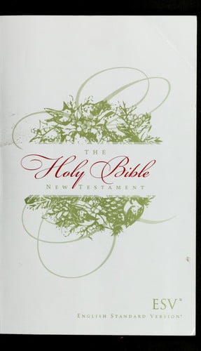 Outreach New Testament: English Standard Version, Christmas Wreath Design