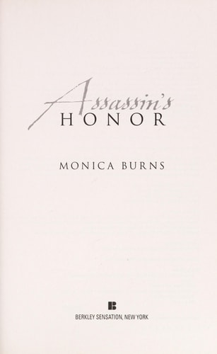 Assassin's Honor (A Novel of the Order)