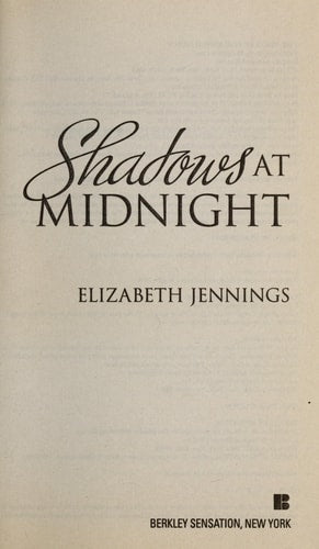 Shadows at Midnight (Berkley Sensation)